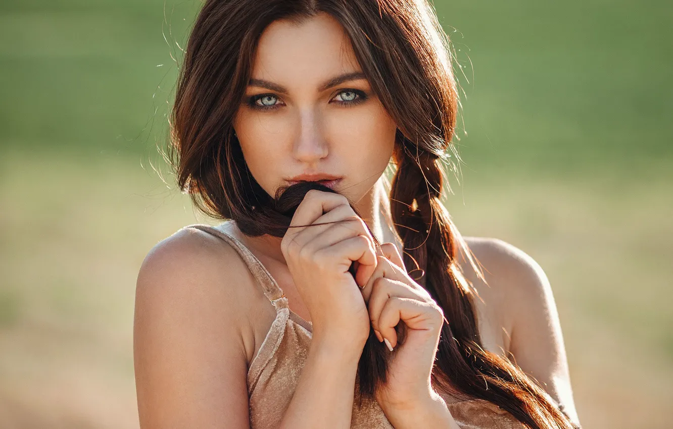 Photo wallpaper braids, sponge, Evgeny Freyer, Eugene Freyer