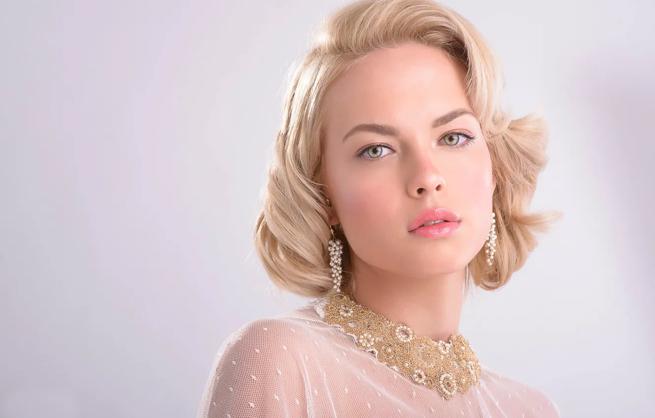 Photo wallpaper portrait, makeup, Marilyn Style