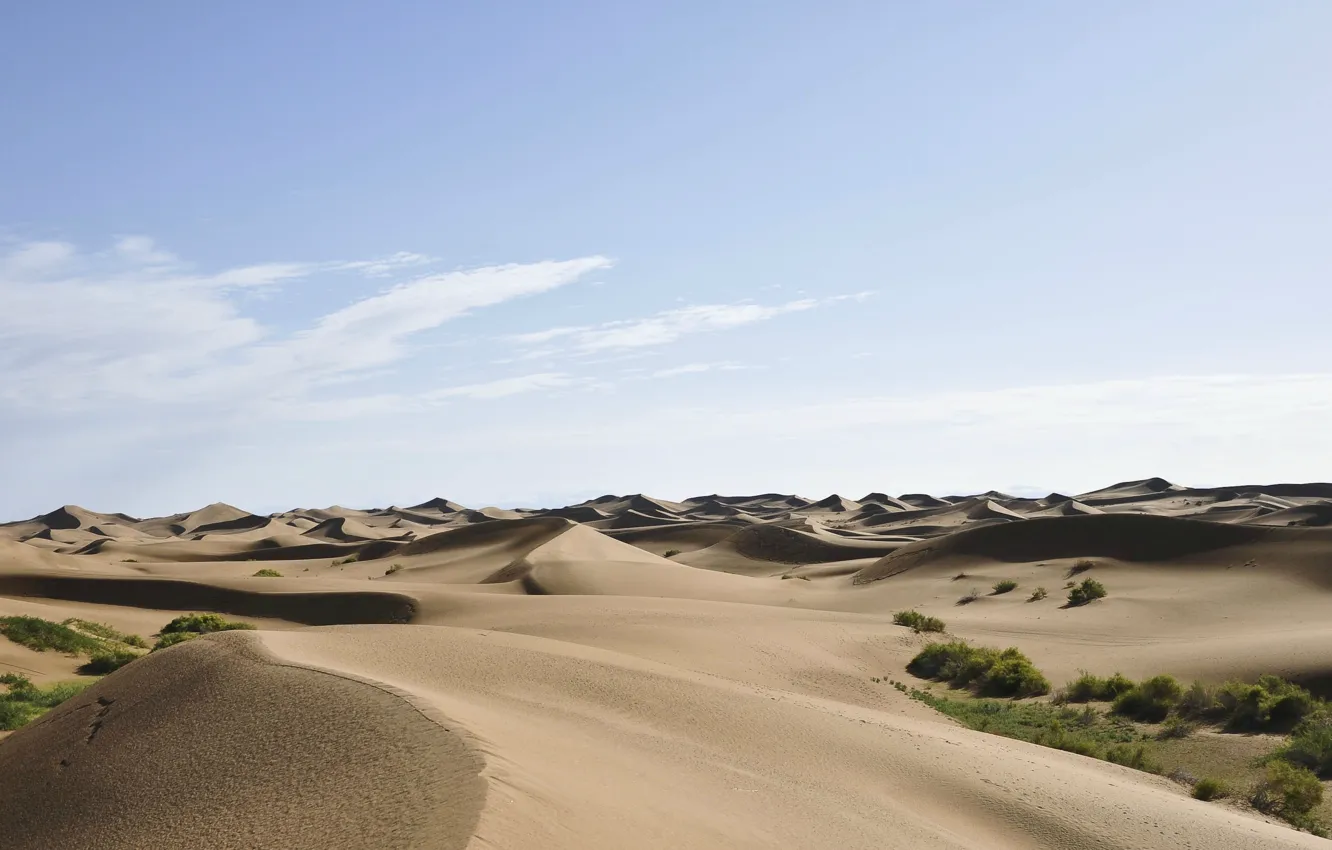 Photo wallpaper sand, nature, dunes