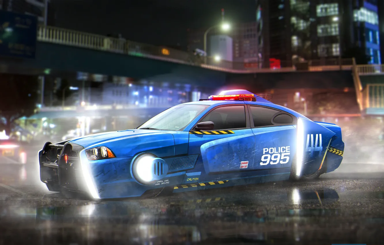 Photo wallpaper car, cinema, Dodge Charger, movie, film, police car, Blade Runner, Blade Runner 2049
