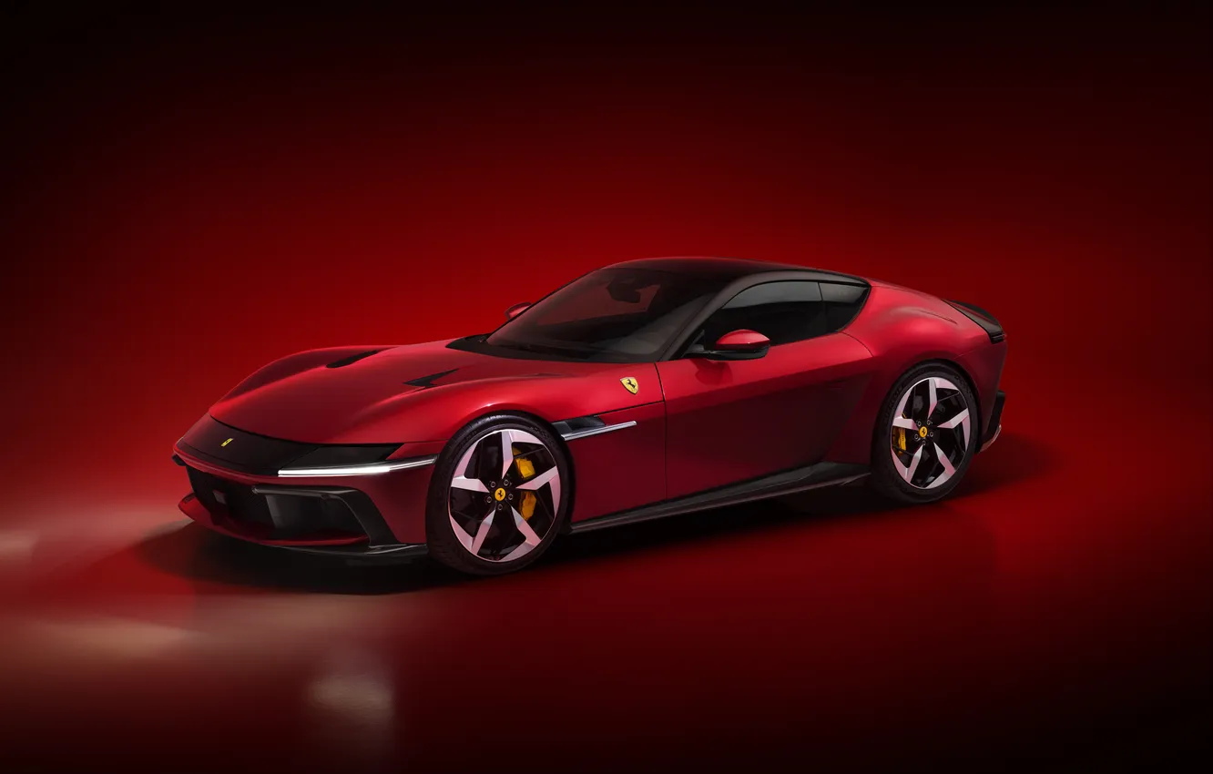 Photo wallpaper Ferrari, 2024, Ferrari 12Cilindri