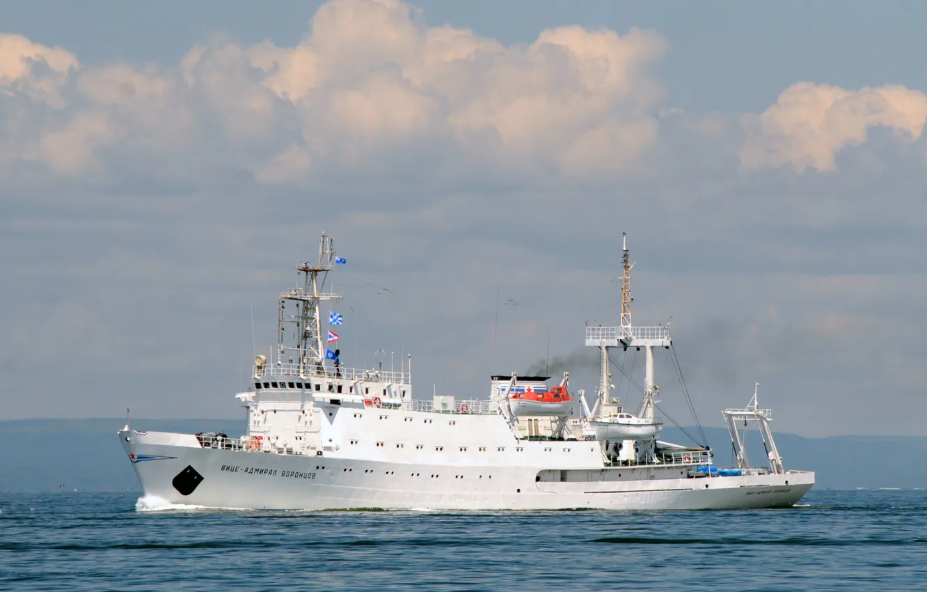 Photo wallpaper ship, auxiliary fleet, Hydrographic