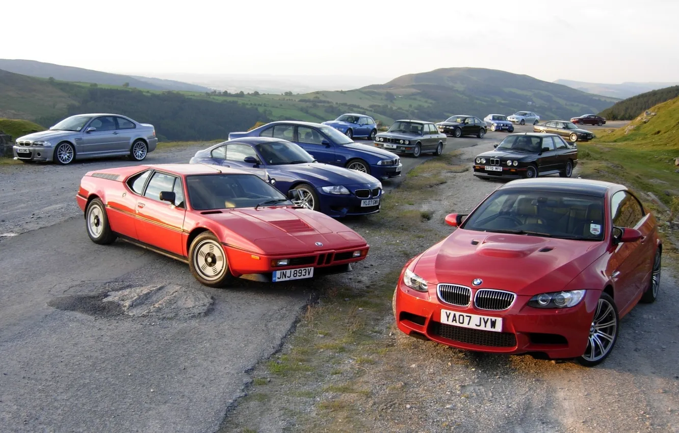 Photo wallpaper bmw, BMW, mixed, many different