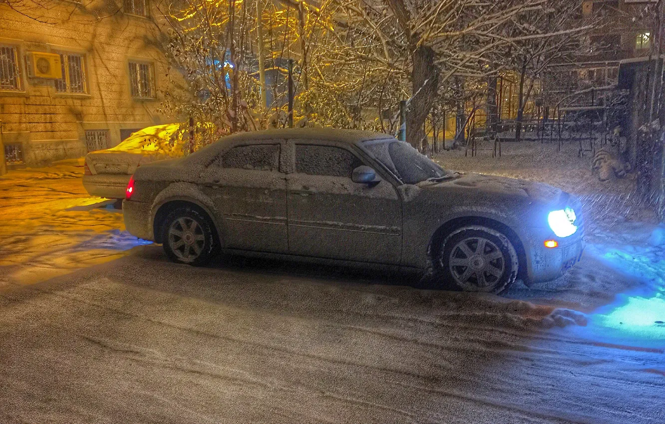 Photo wallpaper Chrysler, auto, C300