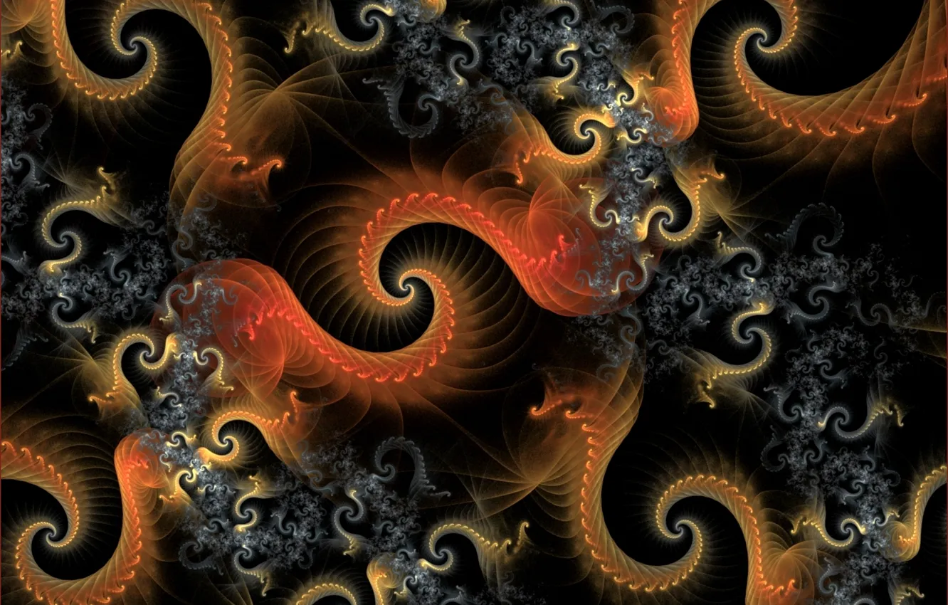 Photo wallpaper abstraction, color, fractal, wallpapers, 3d graphics
