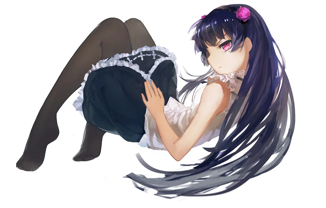 Photo wallpaper look, girl, pose, anger, art, ore no imouto ga konnani kawaii wake ga nai, Gen, …