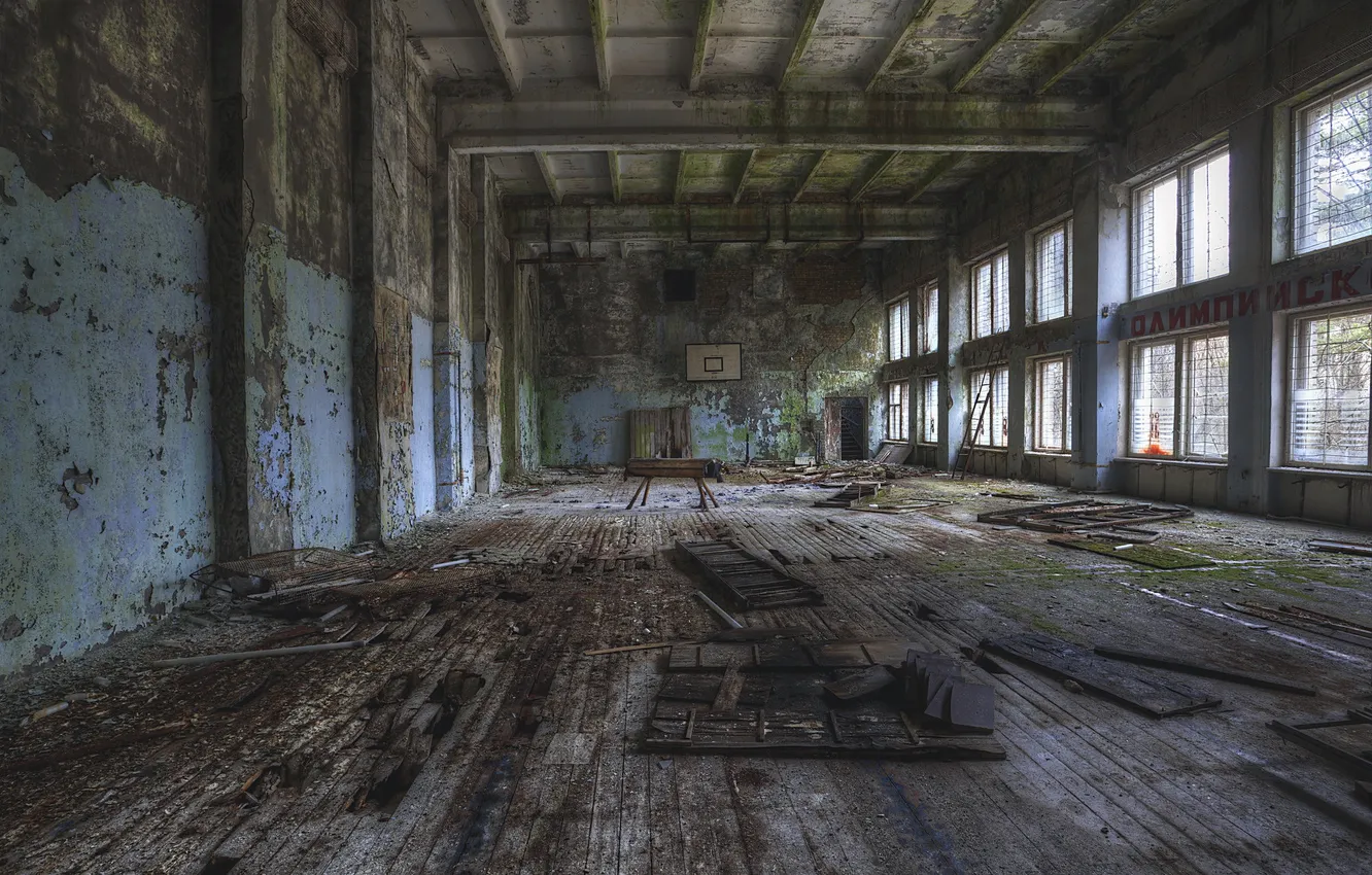 Photo wallpaper sport, interior, hall