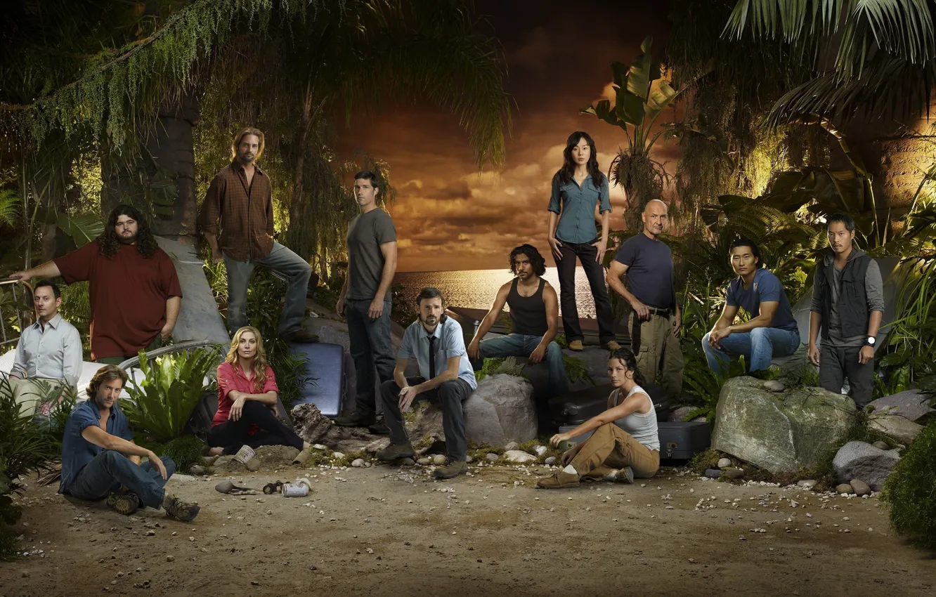 Photo wallpaper island, lost, to stay alive