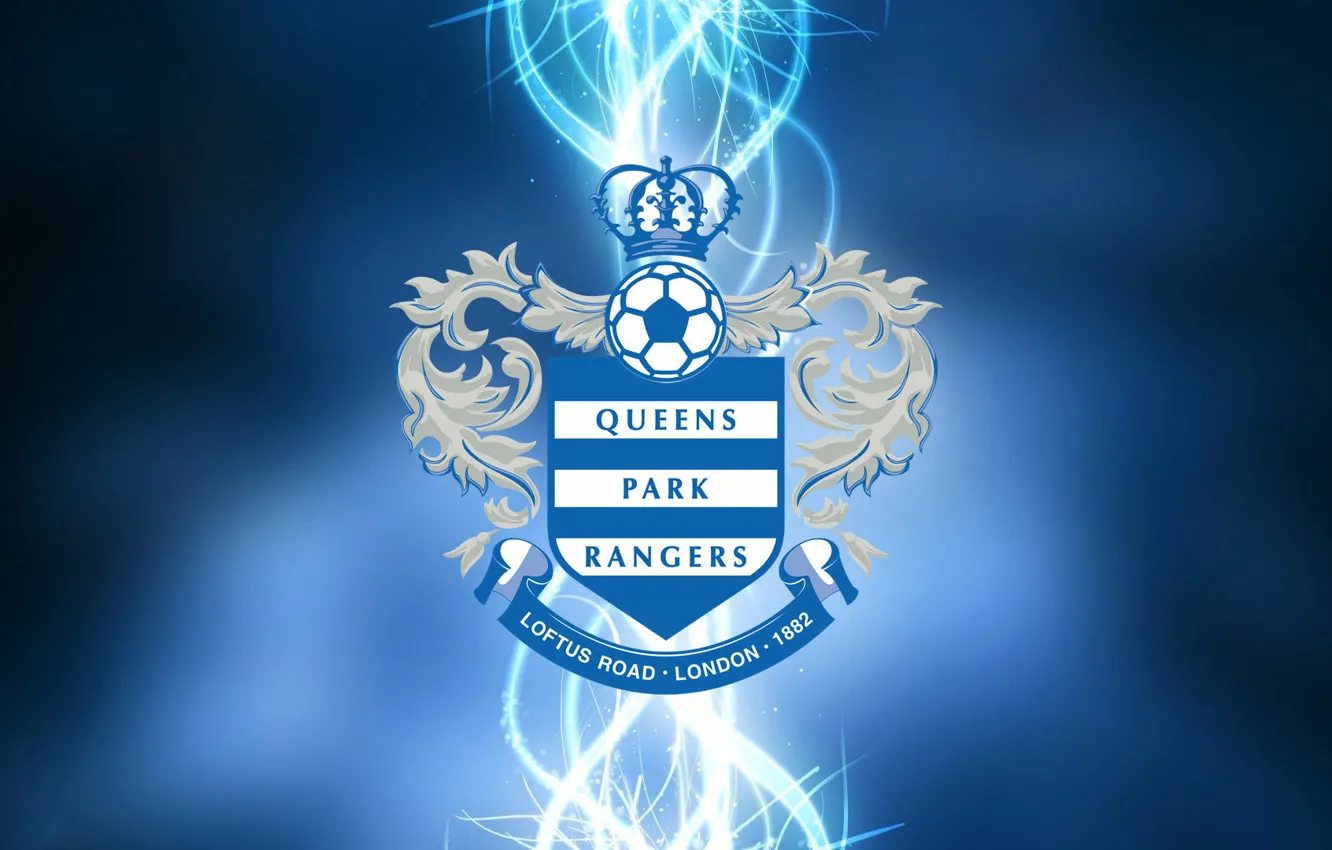 Photo wallpaper logo, football, England, Sport, Queens Park Rangers, QPR