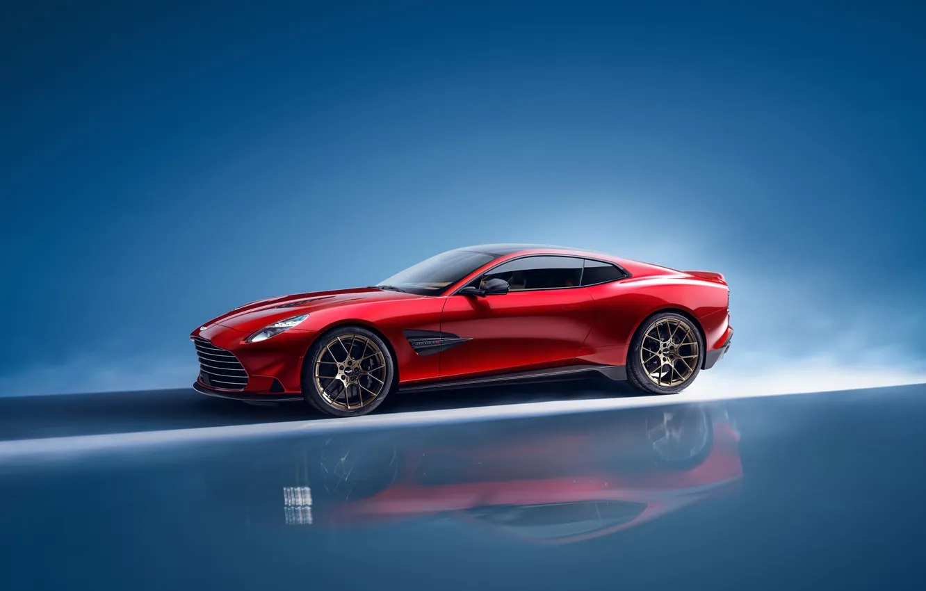 Photo wallpaper Aston Martin, Vanquish, Twin Turbo, High Tech, 2025, British Car, V12 Engine, 1000 NM