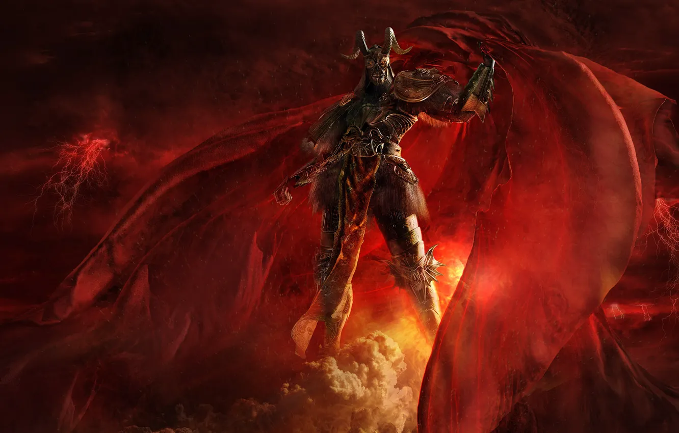 Photo wallpaper the game, armor, the demon