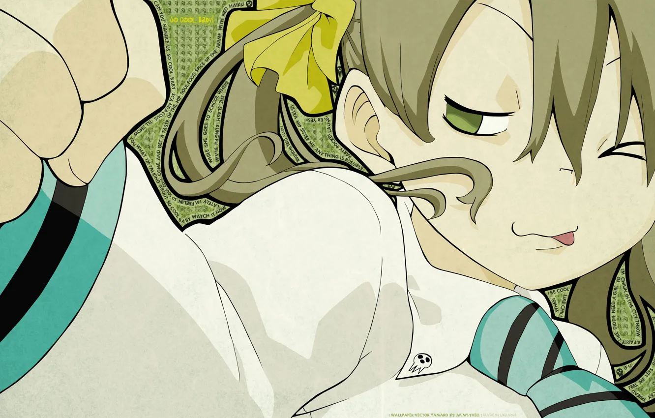 Photo wallpaper girl, portrait, anime, Soul eater, Soul Eater