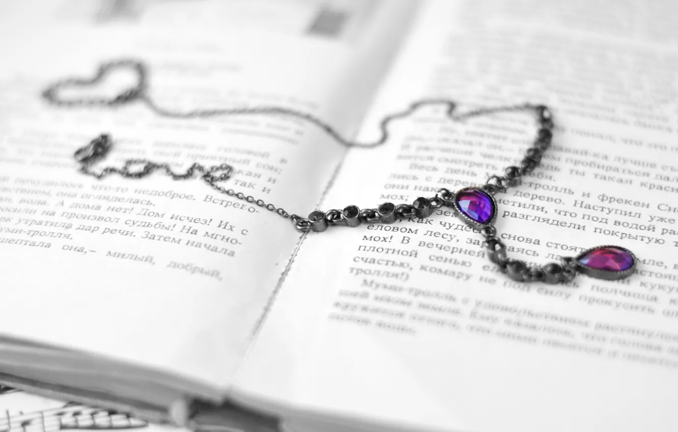 Photo wallpaper purple, decoration, text, style, stones, background, Wallpaper, necklace