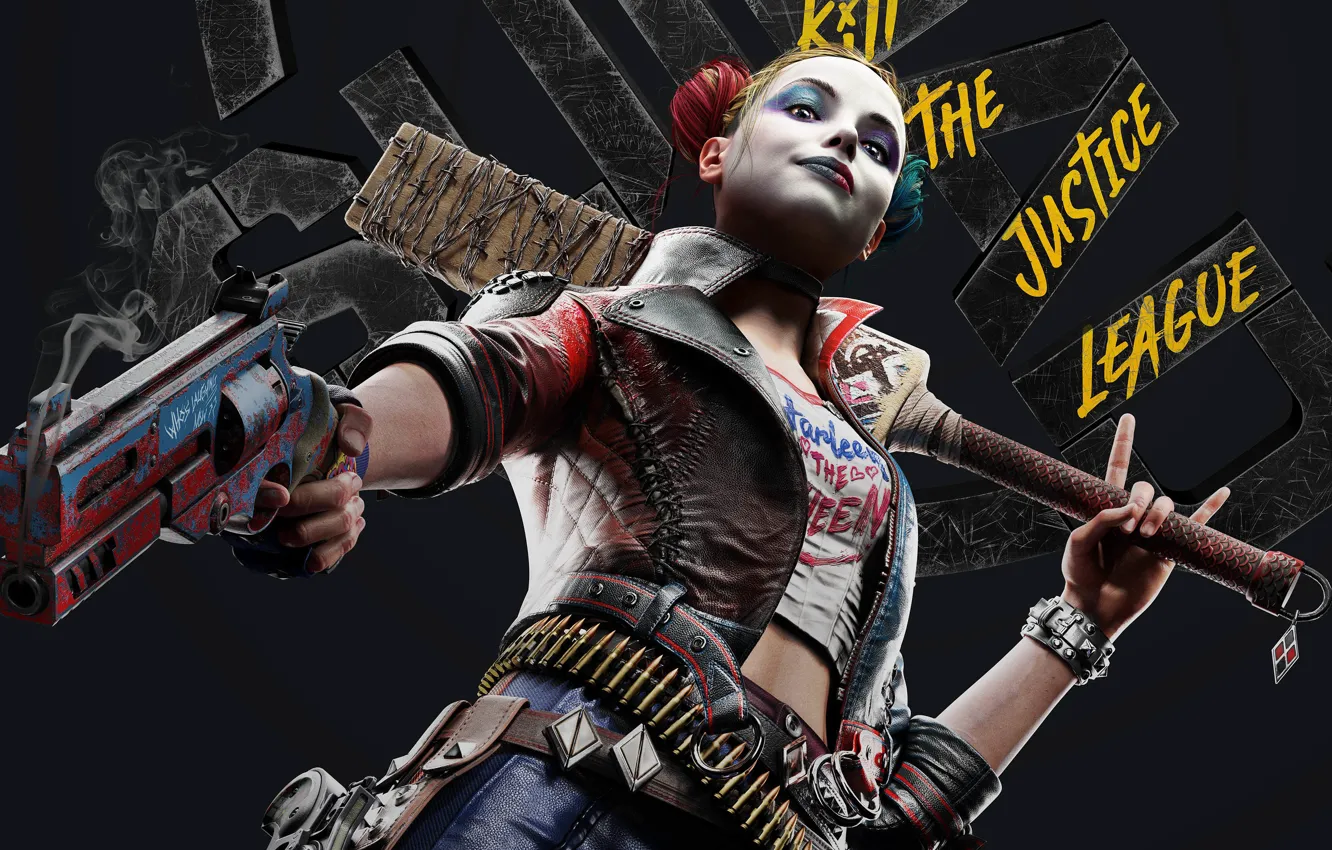 Photo wallpaper the game, game, Harley Quinn, Harley Quinn, computer game, 2022, Suicide Squad: Kill The Justice …