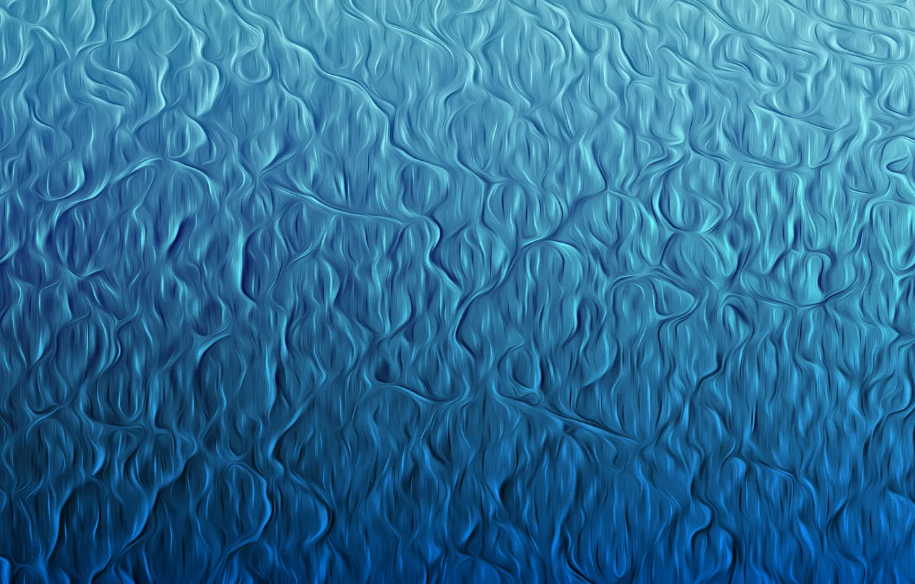 Photo wallpaper wave, line, blue, pattern, light, texture, curves, wavy