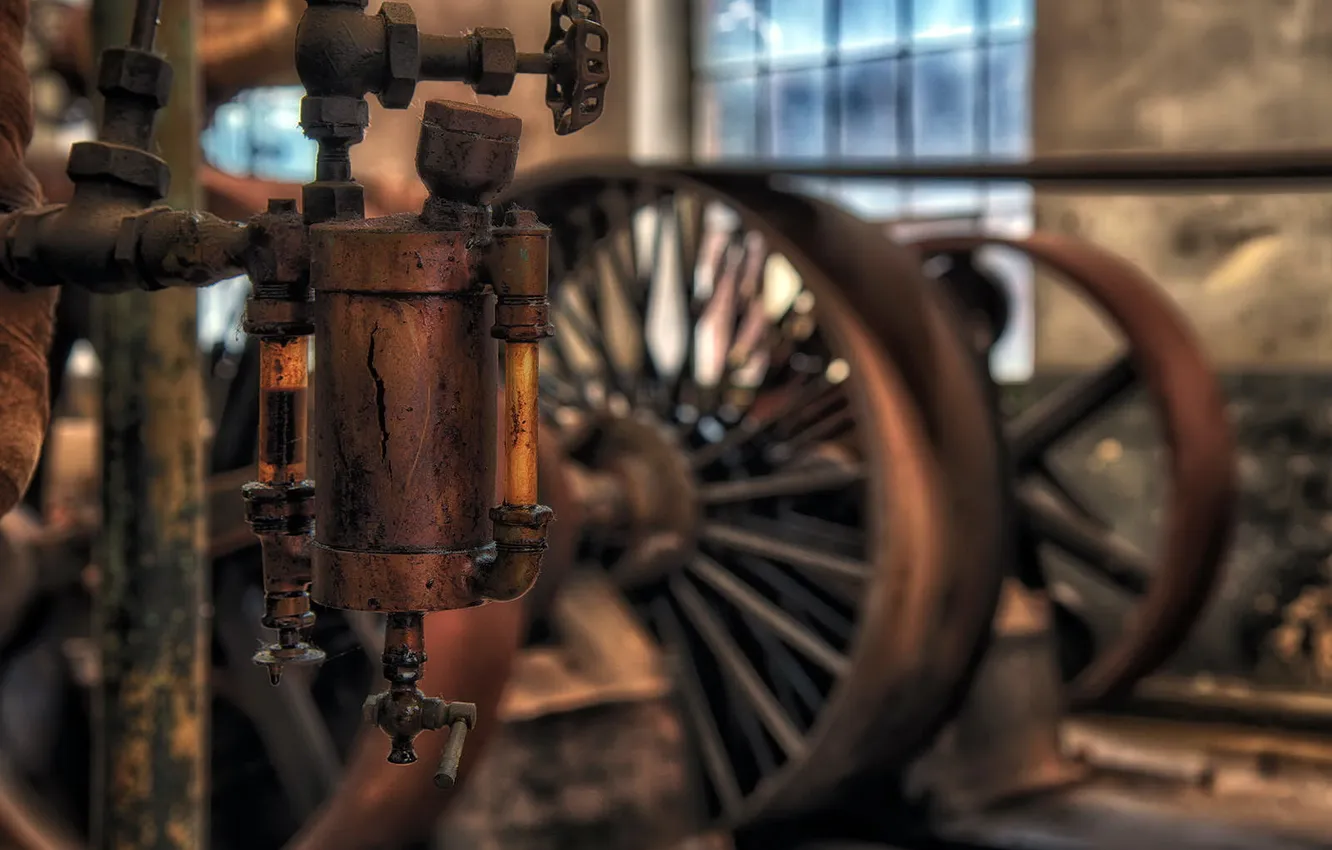 Photo wallpaper macro, mechanism, gear