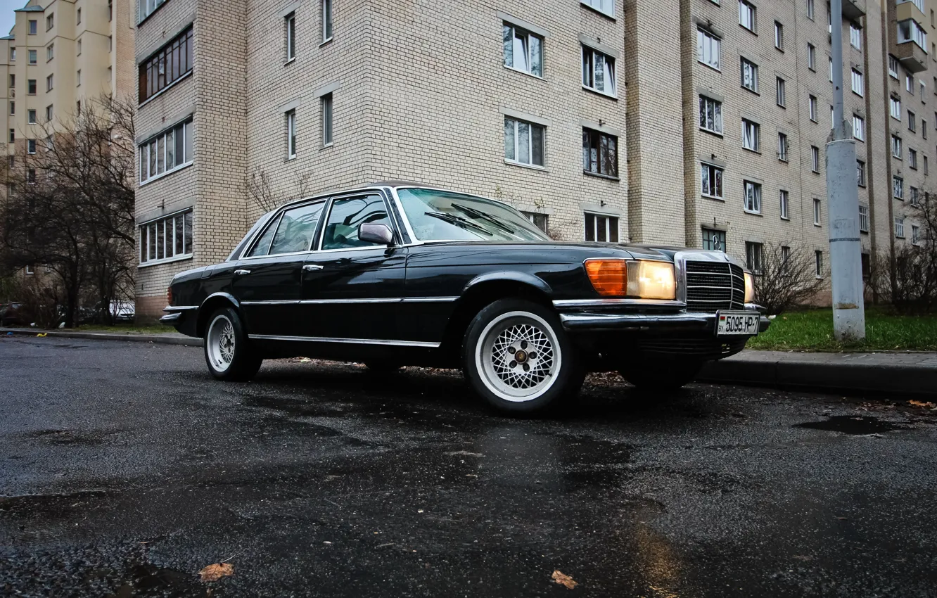 Photo wallpaper Mercedes-Benz, Mercedes, Germany, W116