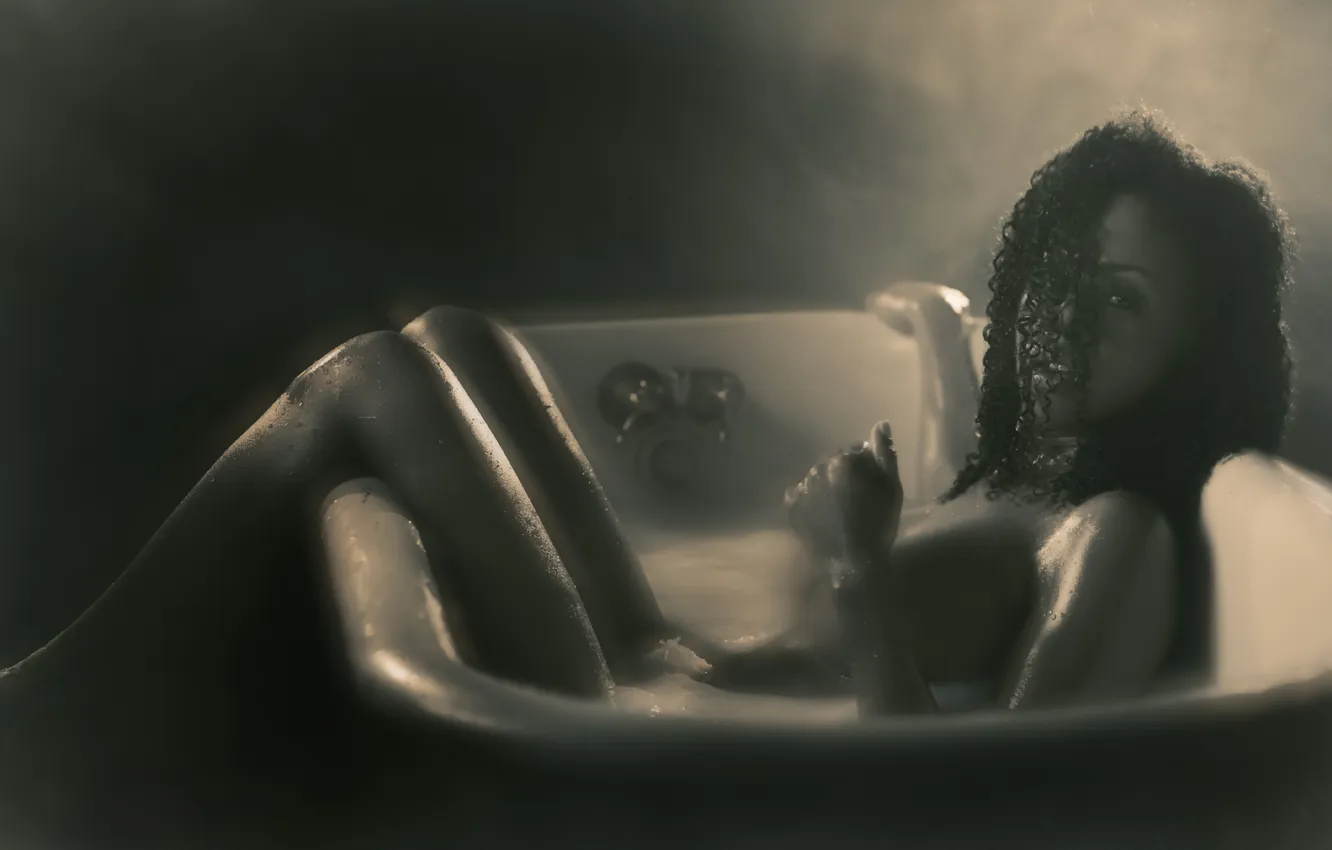 Photo wallpaper bath, actress, Vine Antoine