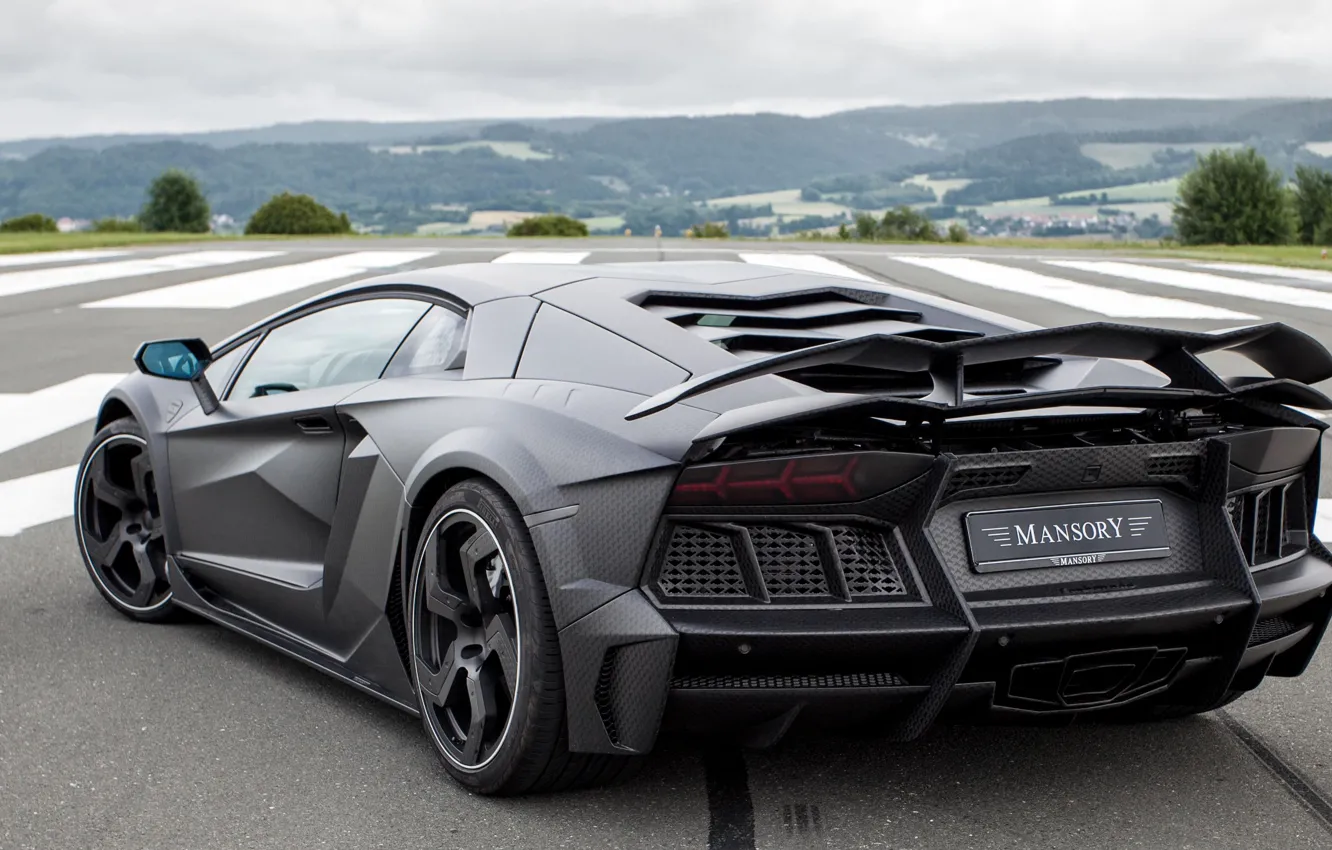 Photo wallpaper Lamborghini, Lamborghini Aventador, Mansory, Aventador Mansory