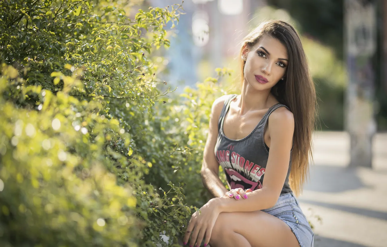 Photo wallpaper summer, look, face, hair, Daniela