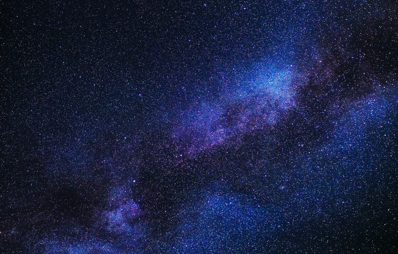 Photo wallpaper space, stars, the milky way, astronomy