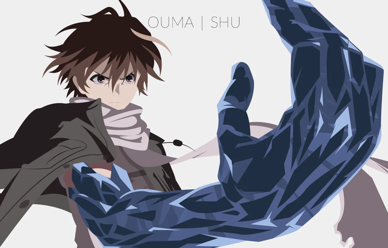 Photo wallpaper Guilty Crown, The crown of sin, OMA Shu