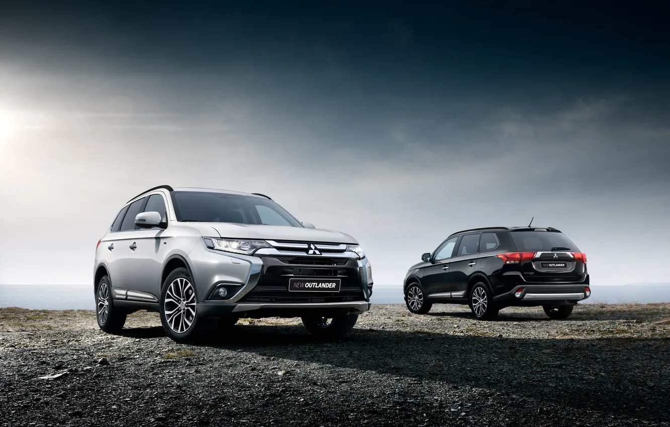 Photo wallpaper Mitsubishi, Mitsubishi, Outlander, 2015, Outlander, BR-spec