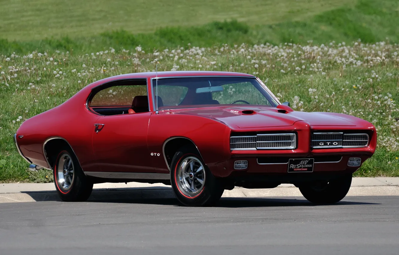 Wallpaper Coupe, Pontiac, GTO, Hardtop, (4237) '1969 for mobile and ...