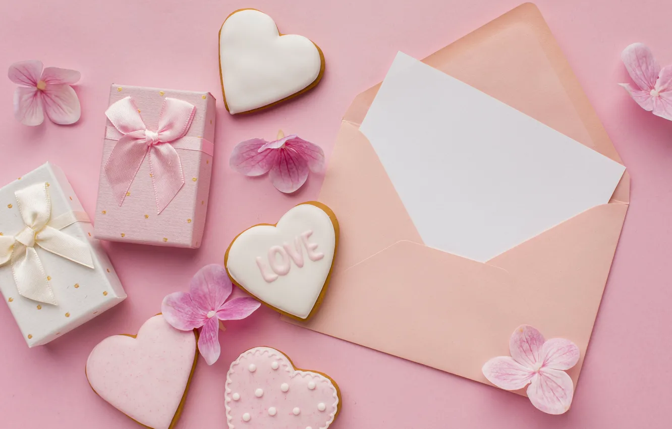 Photo wallpaper love, holiday, heart, hearts, Valentine's day, Valentine's day