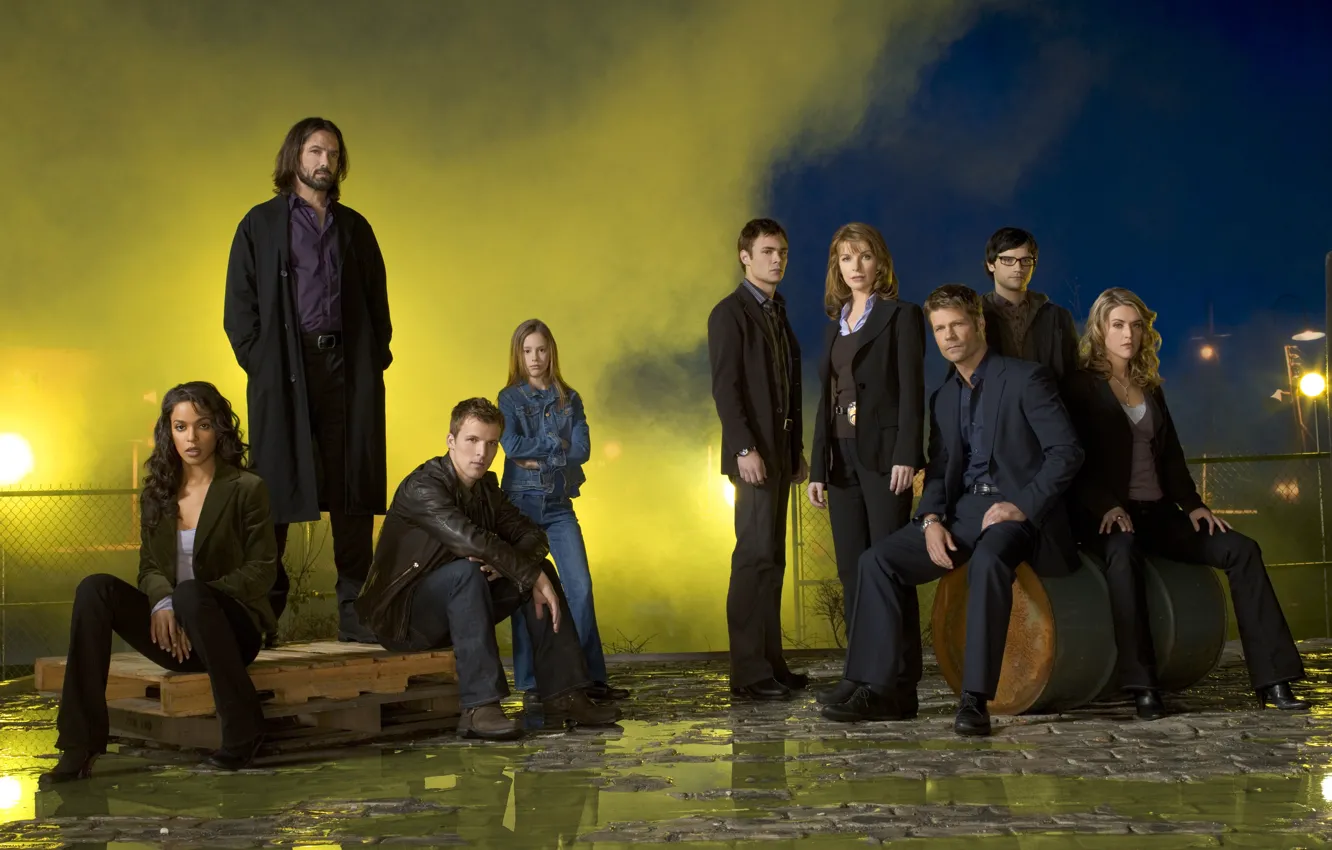 Photo wallpaper the film, actor, the series, background fog, 4400, The 4400