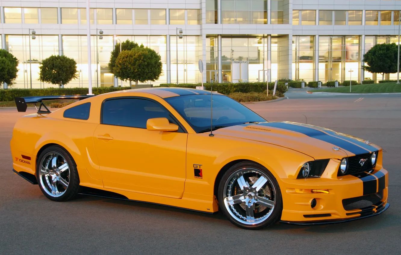 Photo wallpaper Mustang, Roush, Stage