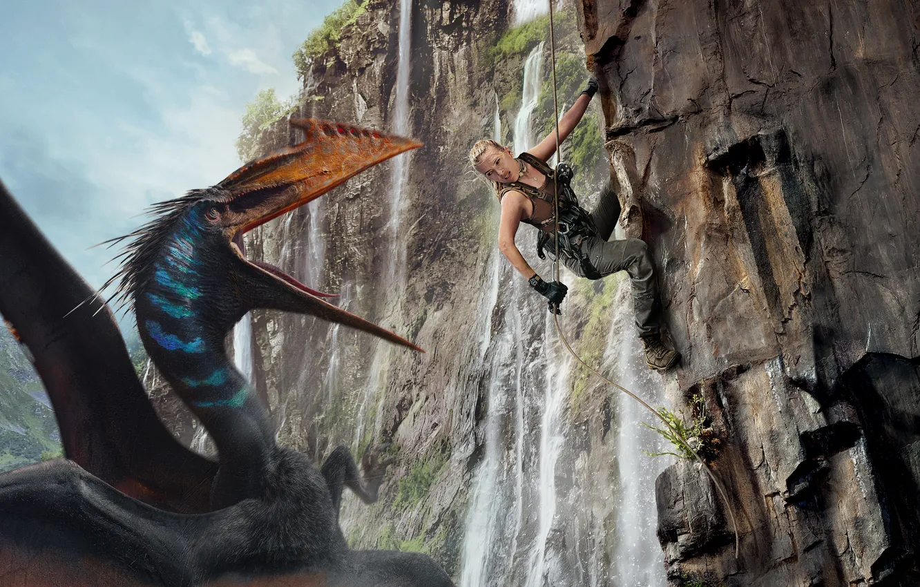 Photo wallpaper movie, dinosaur, Scarlett Johansson, Scarlett Johansson, movies, 2025 Movies, Jurassic World Rebirth