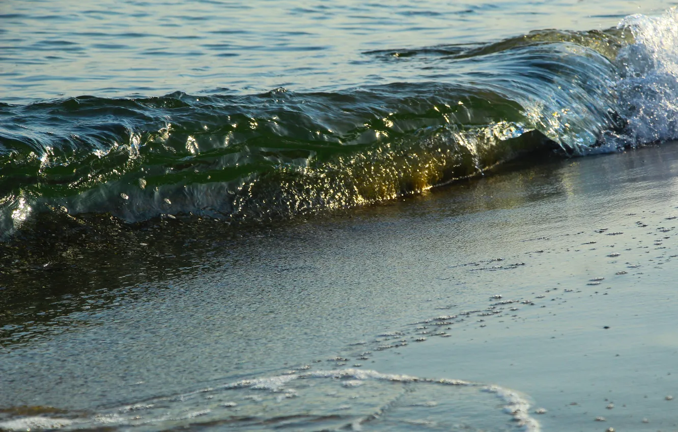 Photo wallpaper sea, ocean, water, wave