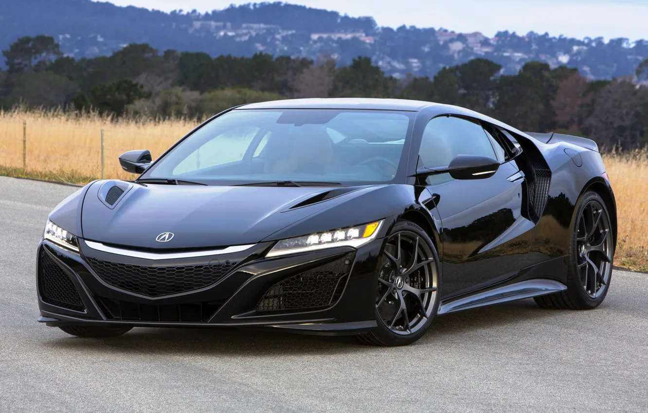 Photo wallpaper supercar, Acura, Acura, NSX, 2016