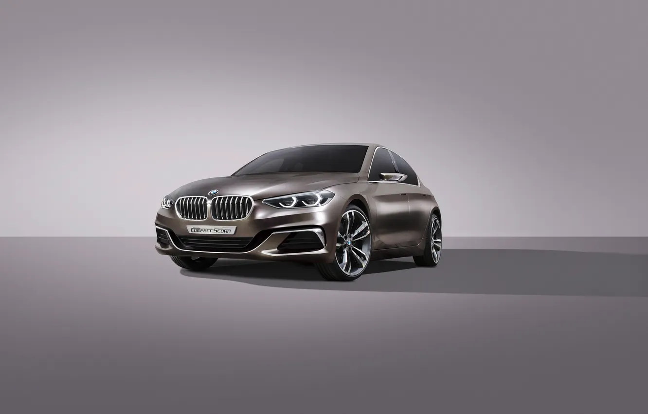 Photo wallpaper Concept, BMW, BMW, the concept, sedan, Sedan, Compact