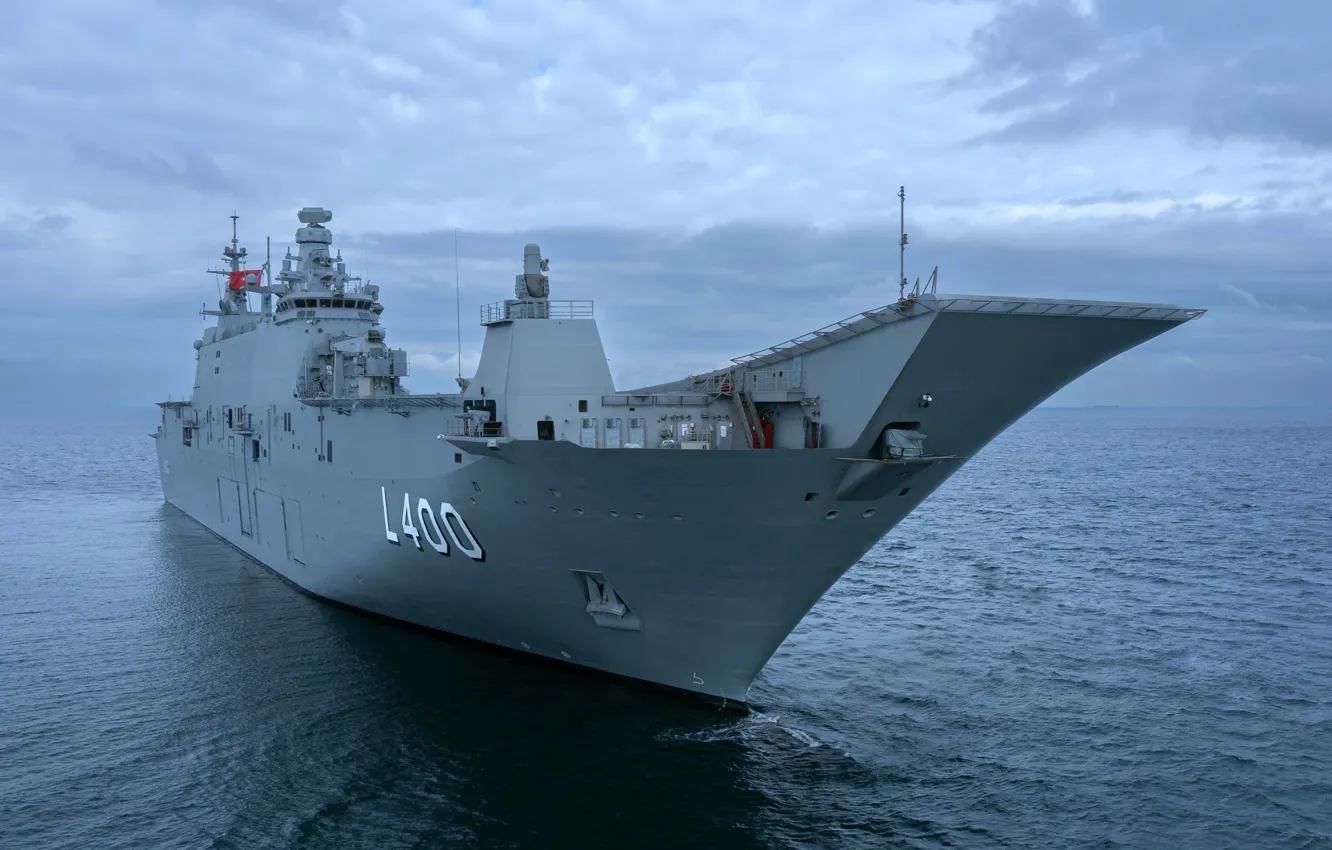 Photo wallpaper Turkey, universal, landing ship, Anatolia