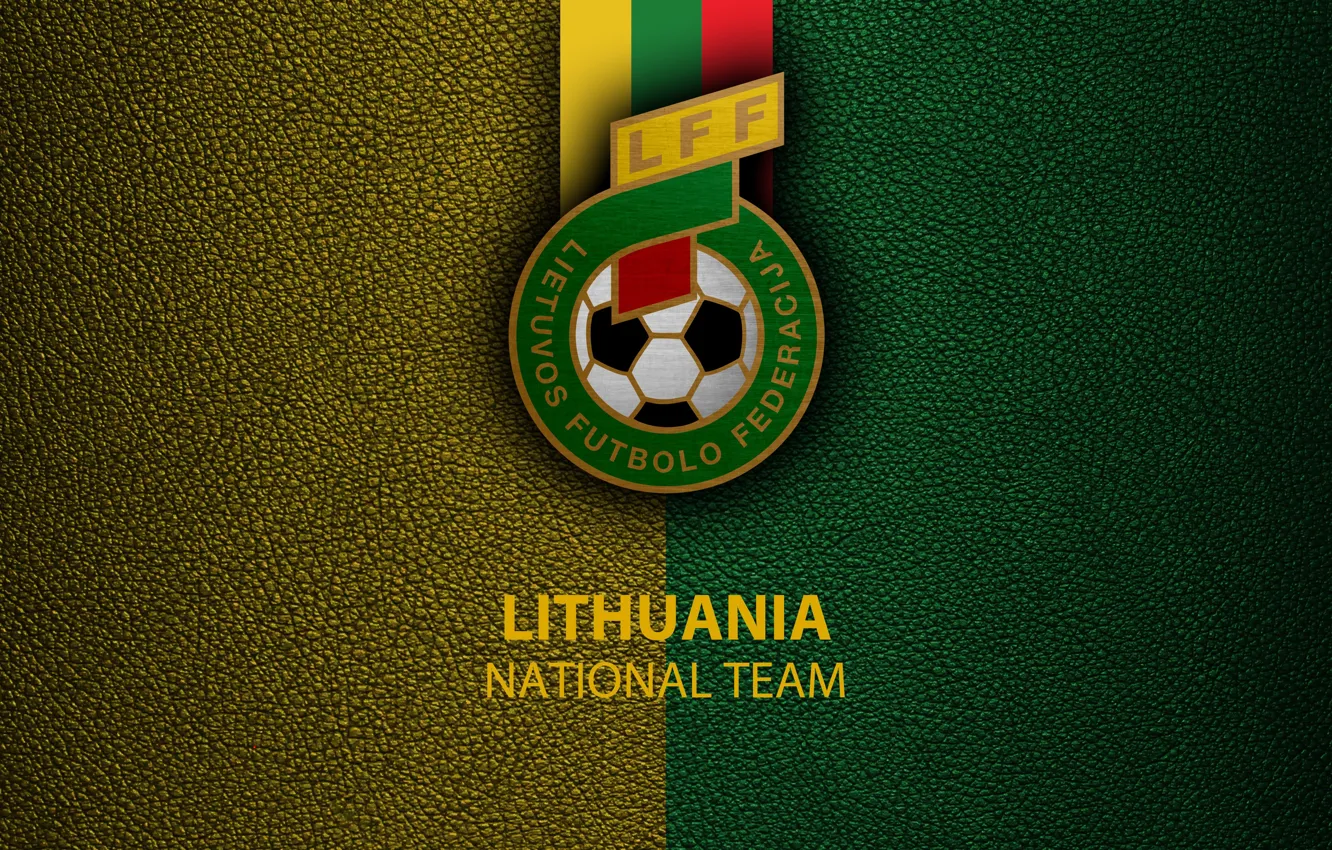 Photo wallpaper wallpaper, sport, logo, football, National team, Lithuania