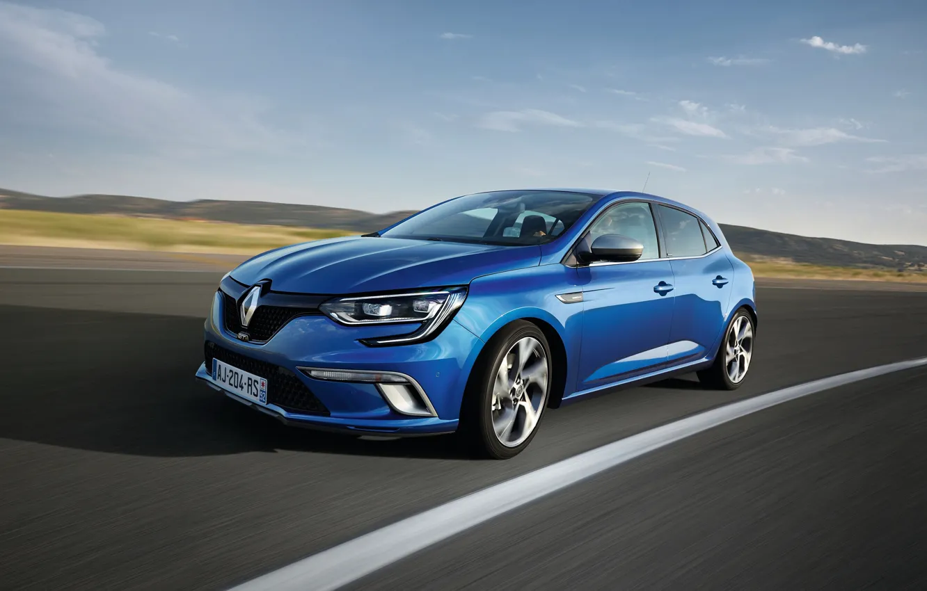 Photo wallpaper Renault, Reno, Megan, Megane, 2015