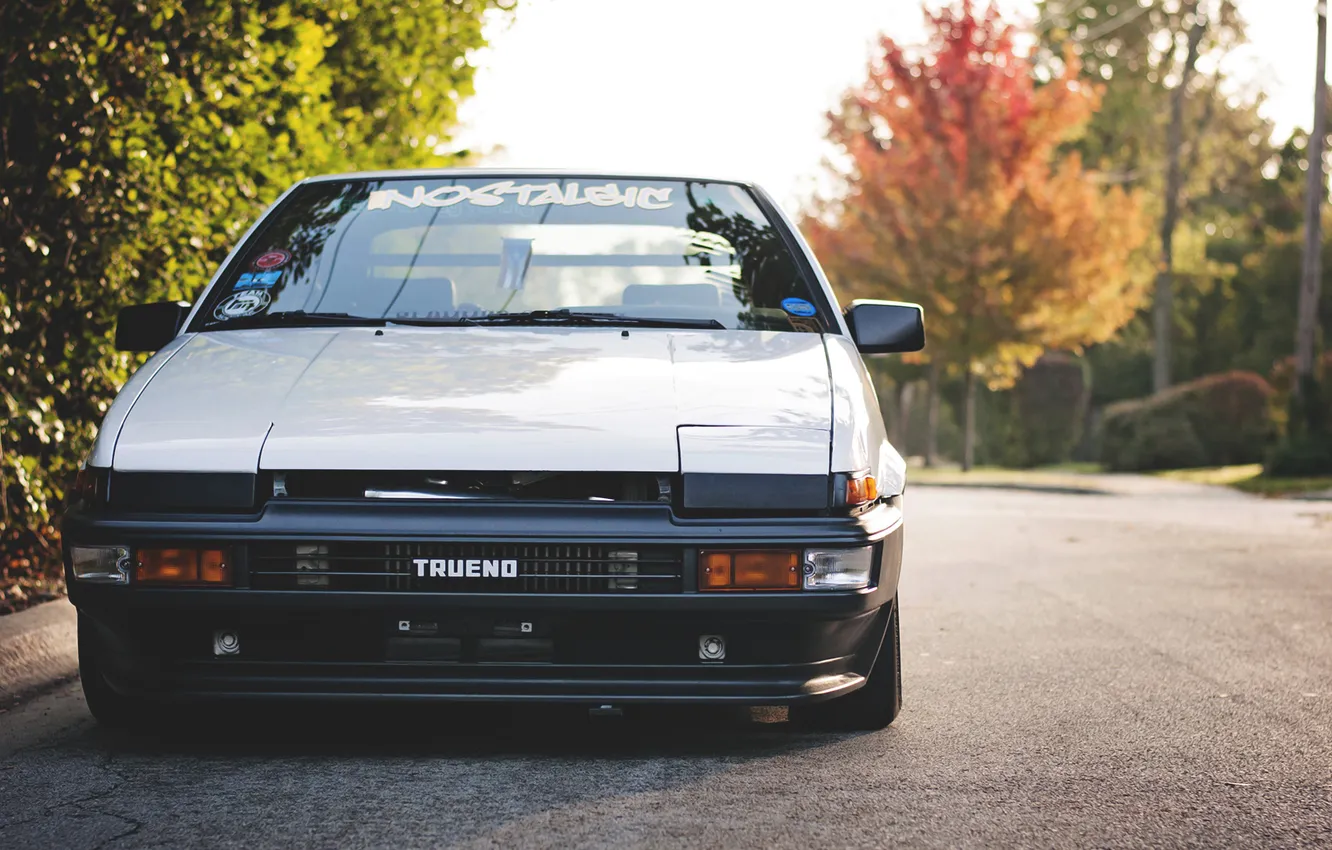 Photo wallpaper Toyota, corolla, Toyota, AE86, Corolla, trueno