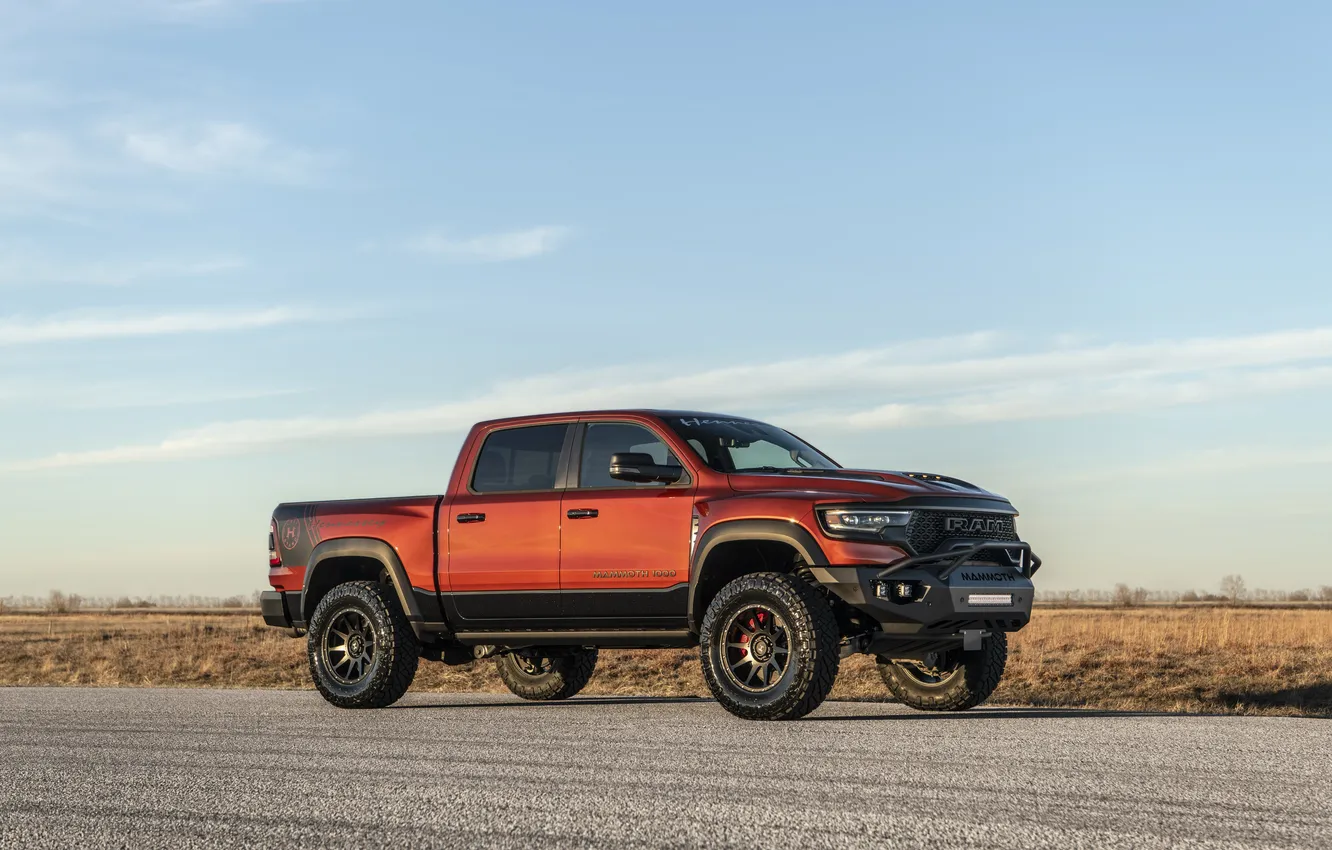 Photo wallpaper Pickup, Hennessey, RAM, Last Stand, Mammoth 1000, Hennessey Mammoth 1000, 2024