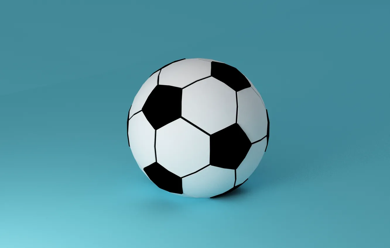 Photo wallpaper football, sport, the ball, minimalism