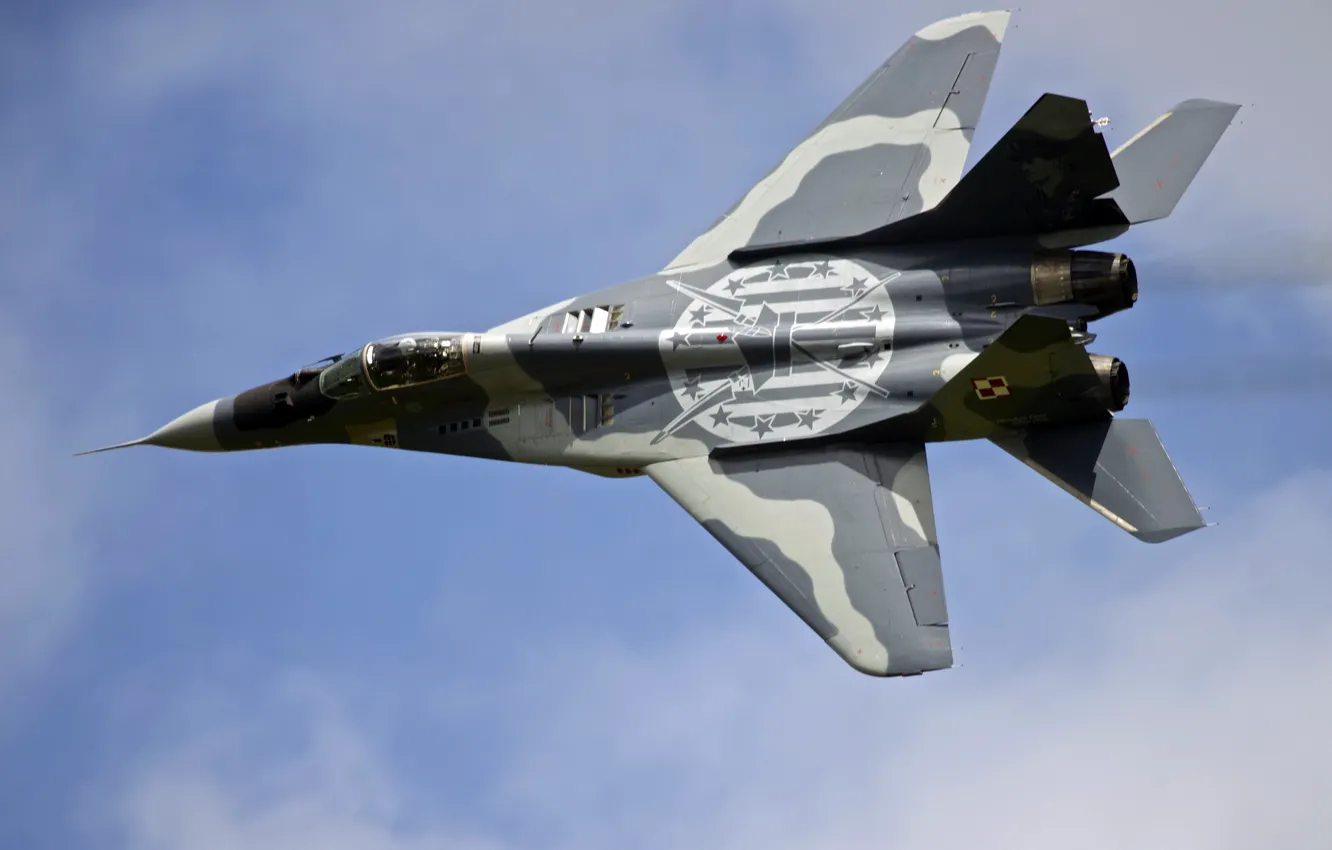 Photo wallpaper weapons, the plane, Polish MiG-29