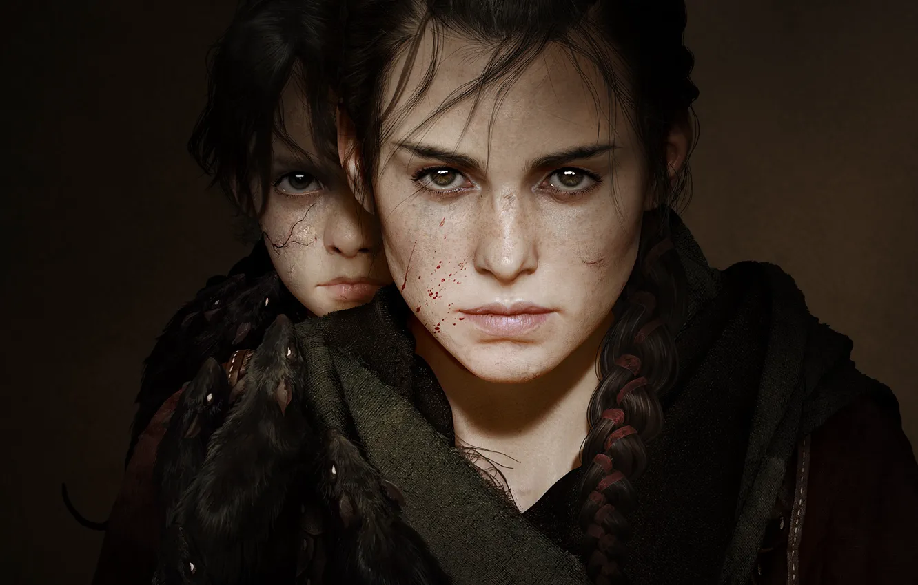 Photo wallpaper rat, plague, rat, A Plague Tale Requiem, Friend