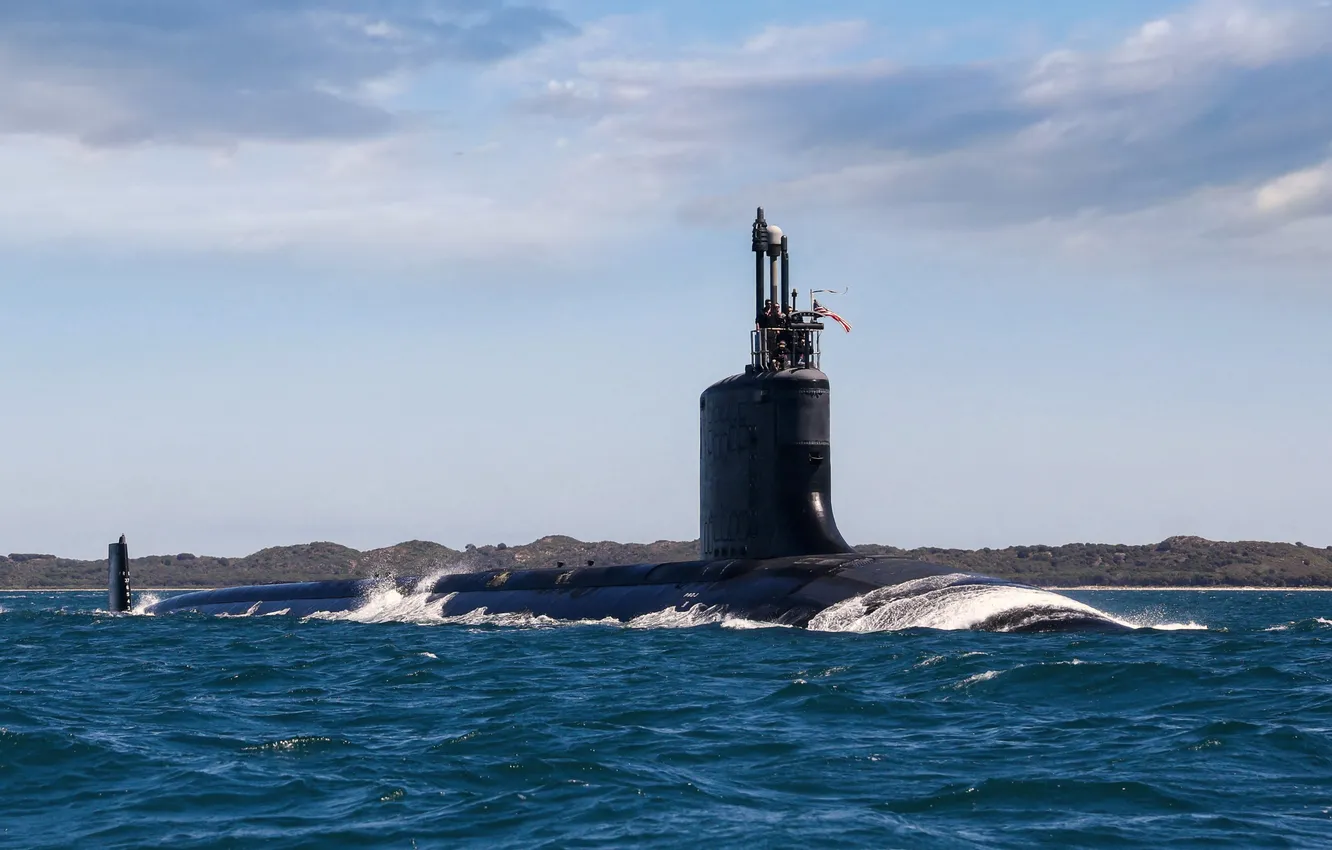 Photo wallpaper US NAVY, USS Minnesota, Nuclear submarine, SSN-783