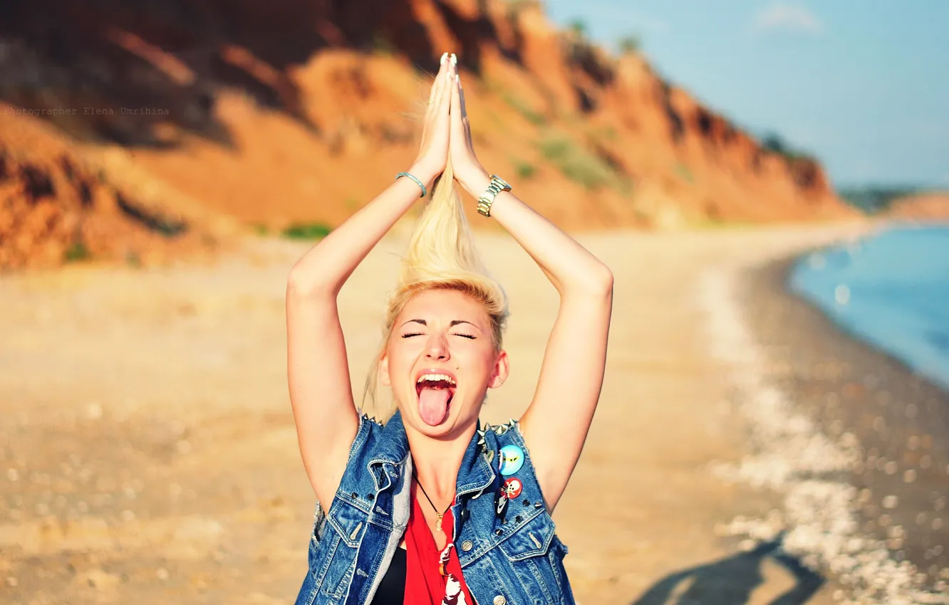 Photo wallpaper girl, hair, photographer, girl, photography, photographer, Elena Umrihina