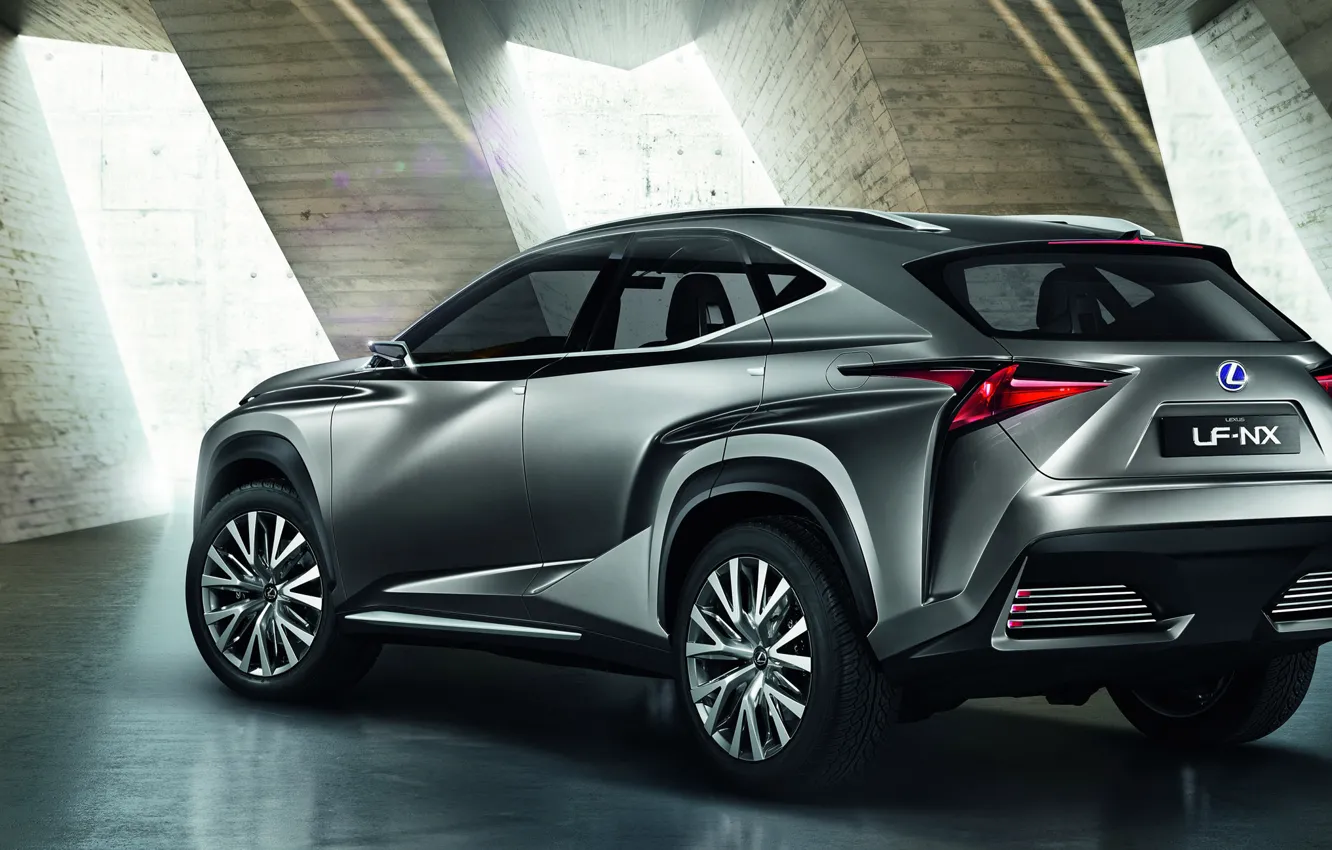 Photo wallpaper Concept, Lexus, crossover, LF-NX