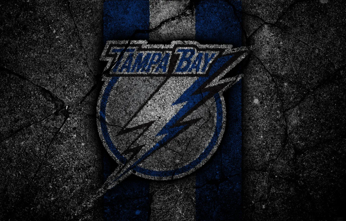 Photo wallpaper USA, hockey, NHL, NHL, Tampa Bay Lightning, Tampa Bay Lightning, Amali Arena, Eastern Conference