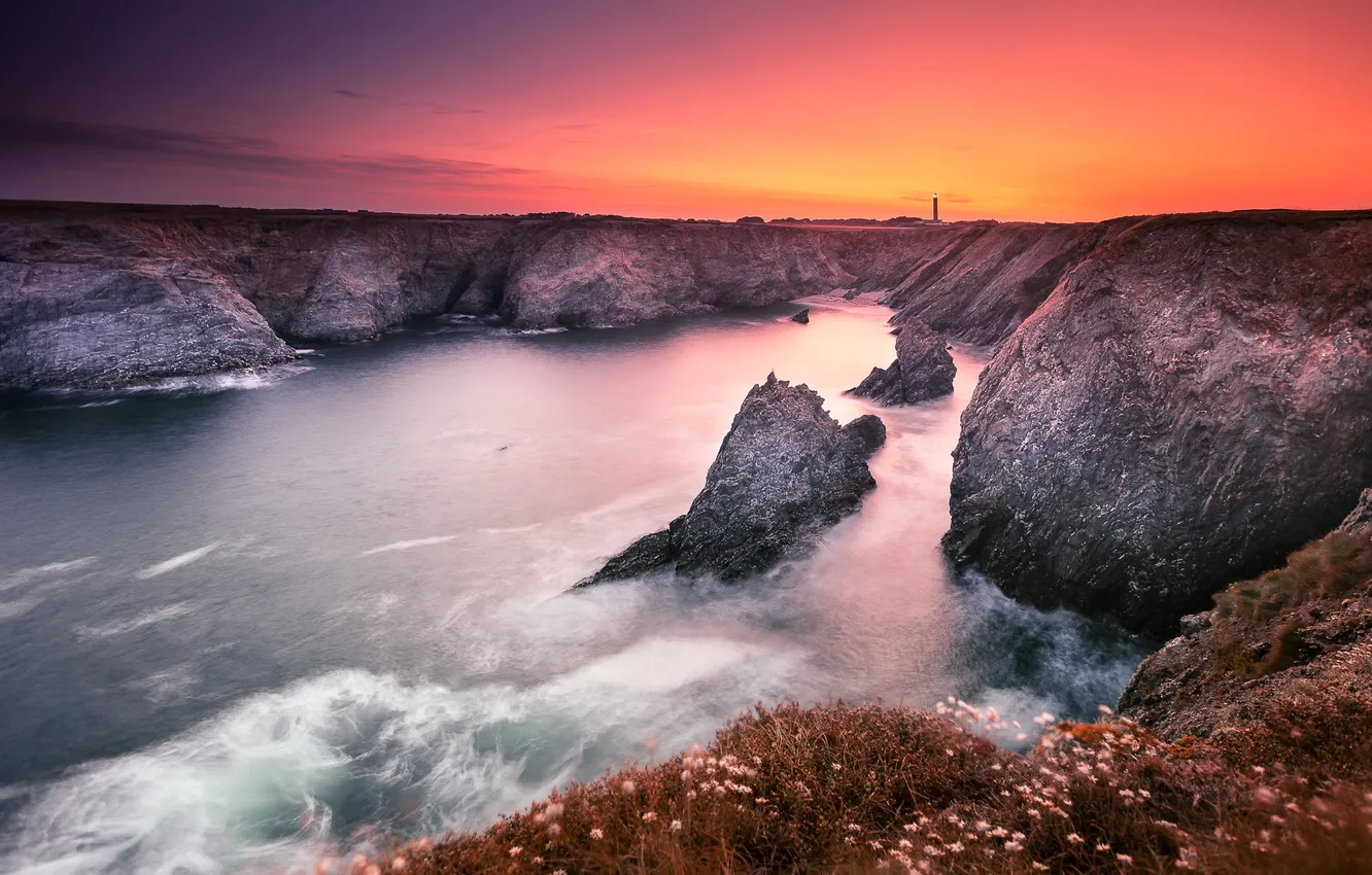 Photo wallpaper France, Bretagne, Bangor