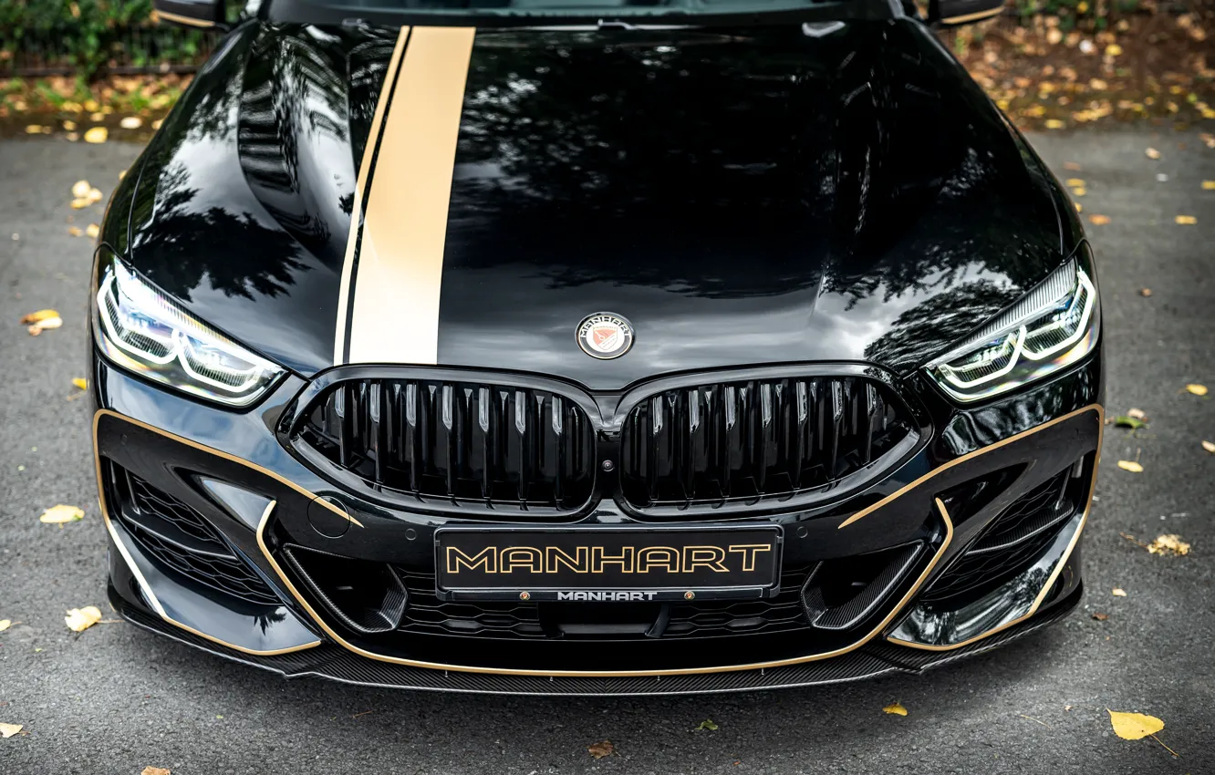 Photo wallpaper BMW, front view, Manhart, 8-Series, 2019, G15, M850i, XDrive