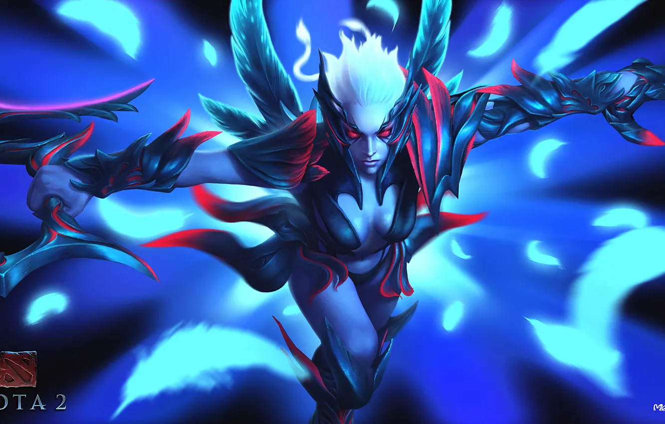 Photo wallpaper dota2, Fandom, Vengeful Spirit ART